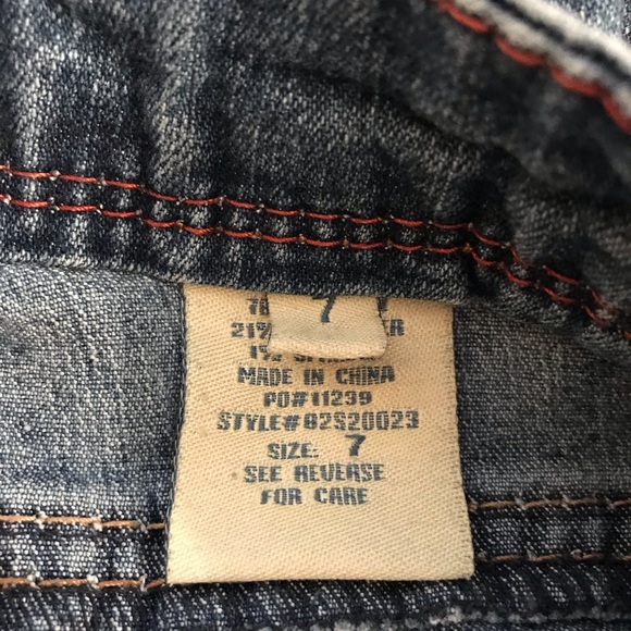 Paris Blue Faded Bootcut Jeans - Picture 5 of 5